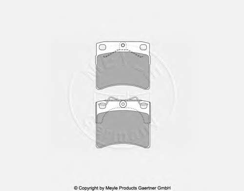 Klocki hamulcowe przednie tarczowe VAG 701698151H cena, od 24,36 USD