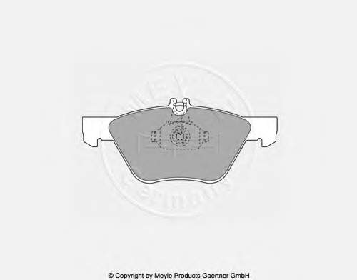 1611459280 Peugeot/Citroen klocki hamulcowe przednie tarczowe