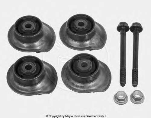 Do koszyka 1H9501541 VAG Silentblock tylnej belki