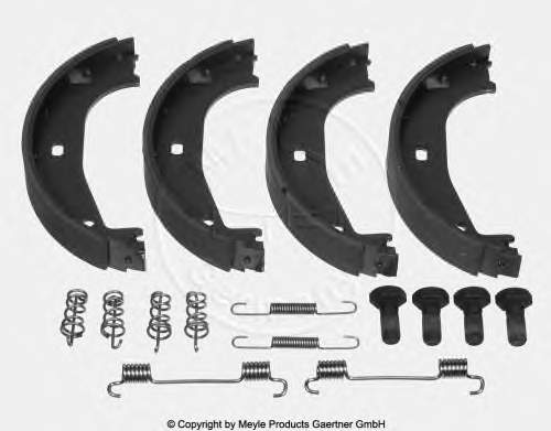 34416761289 BMW Klocki hamulca ręcznego