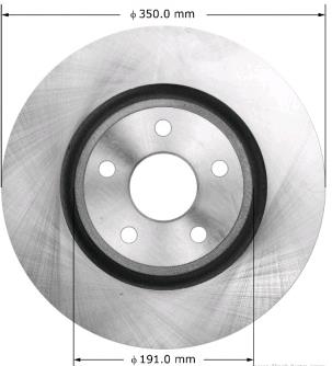 Tarcza hamulcowa przednia Bosch 0986479F01 cena, od 119,87 USD