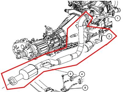 Konwerter-katalizator do Jeep Liberty/Cherokee  