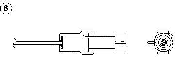 MD127062 Mitsubishi sonda lambda czujnik tlenu przed katalizatorem