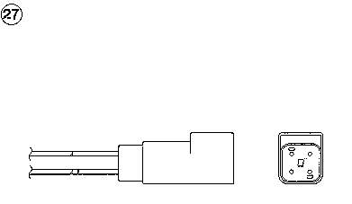 0135 NGK Sonda lambda, czujnik tlenu