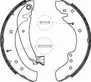 Klocki hamulcowe tylne bębnowe Renault Trafic (P6)