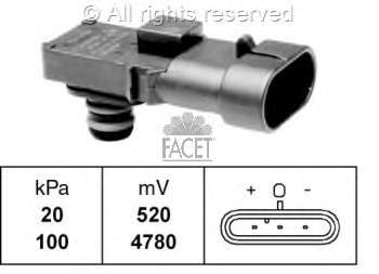 5WK9681Z Continental/Siemens Czujnik ciśnienia w kolektorze ssącym, MAP