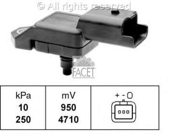 Czujnik ciśnienia w kolektorze ssącym, MAP Citroen C2 (JM)