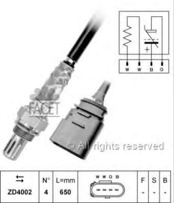 ES2114112B1 Delphi Sonda lambda czujnik tlenu przed katalizatorem