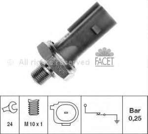 7.0133 Facet czujnik ciśnienia oleju