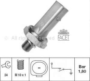 Czujnik ciśnienia oleju 70136 Facet