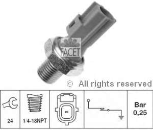 7.0146 Facet czujnik ciśnienia oleju