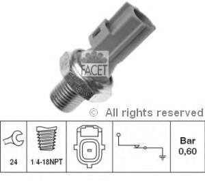 Czujnik ciśnienia oleju 70147 Facet