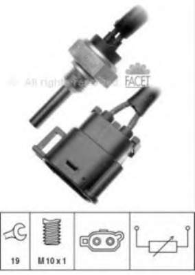 9186486 Volvo Czujnik temperatury płynu chłodzącego