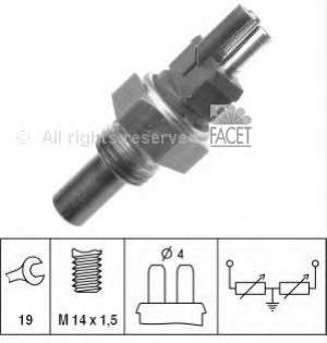 Czujnik temperatury płynu chłodzącego do Mercedes E (S124)