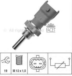 Czujnik temperatury płynu chłodzącego Saab 9-3 (YS3F)