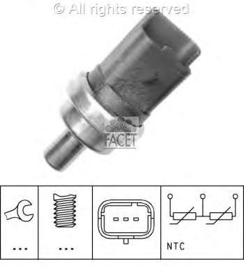 1338C0 Peugeot/Citroen Czujnik temperatury płynu chłodzącego