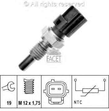3857955 Ford Czujnik temperatury płynu chłodzącego