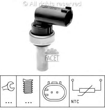 7.3300 Facet czujnik temperatury płynu chłodzącego