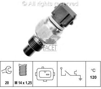 24278 Peugeot/Citroen czujnik temperatury płynu chłodzącego