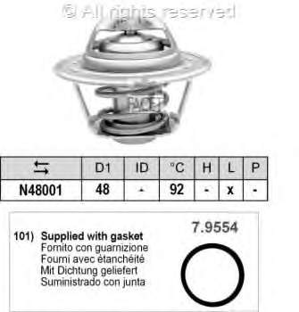 1635905 Ford Termostat