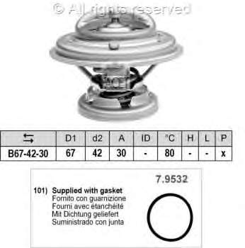 A6022000015 Mercedes Termostat