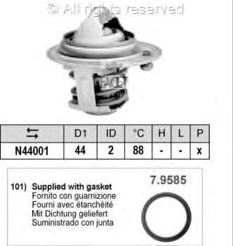 DT1233V Dayco Termostat