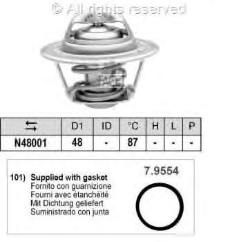 Termostat Chevrolet Cruze (J300)