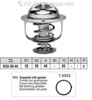 Termostat Mazda MX-3 (EC)