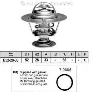 Termostat Ford Mondeo 3 (B4Y)