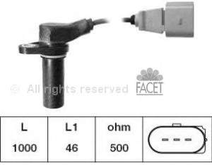 9.0218 Facet czujnik położenia wału korbowego