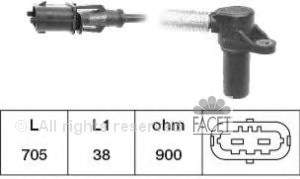 9.0284 Facet czujnik położenia wału korbowego
