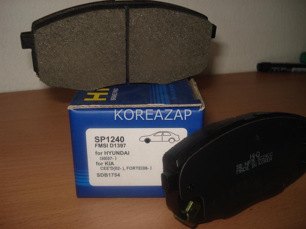 Klocki hamulcowe przednie tarczowe Hyundai/Kia 581011MA00 cena, od 23,15 USD