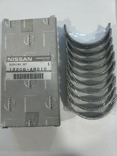 1220831U00 Nissan/Infiniti Panewki główne wału korbowego, zestaw, 1. naprawa (+0,25)