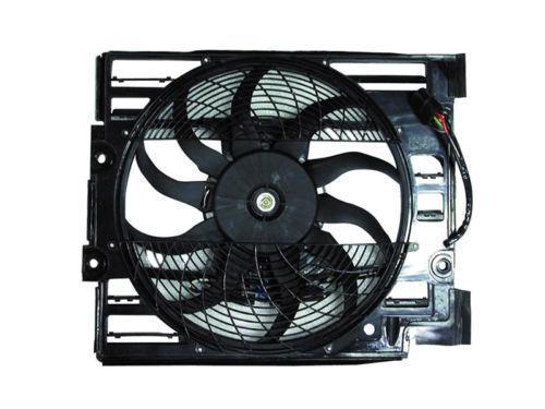 64546921396 BMW Dyfuzor chłodnicy klimatyzacji, w komplecie z wirnikiem i silnikiem