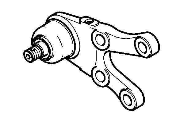 Sworzeń wahacza dolny lewy Mitsubishi MB831037 cena, od 21,55 USD