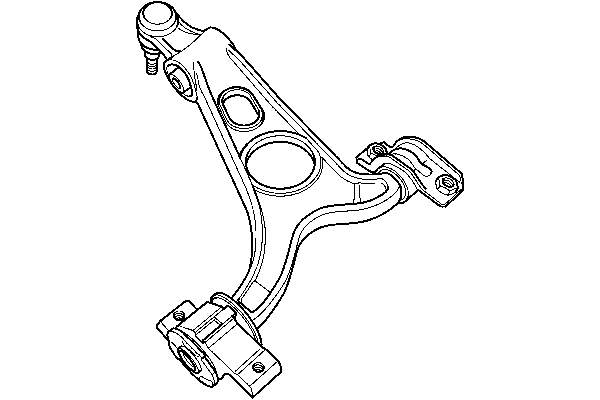 JTC104 TRW Wahacz zawieszenia przedniego dolny lewy