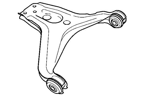 Wahacz zawieszenia przedniego dolny lewy VAG 895407147A cena, od 56,25 USD