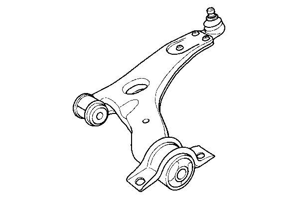 Wahacz zawieszenia przedniego dolny prawy Ford Focus 1 (DAW, DBW)