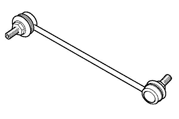 YS713B438AB Ford Łącznik stabilizatora przedniego
