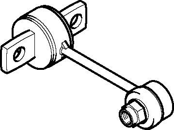Łącznik stabilizatora tylnego Audi A4 B6 (8E2)