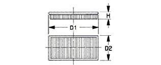 SU00100901 Toyota filtr powietrza