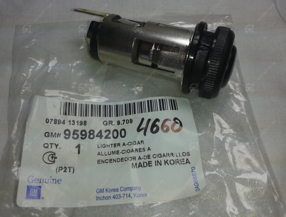 Zapalniczka do Chevrolet Aveo II T250, T255
