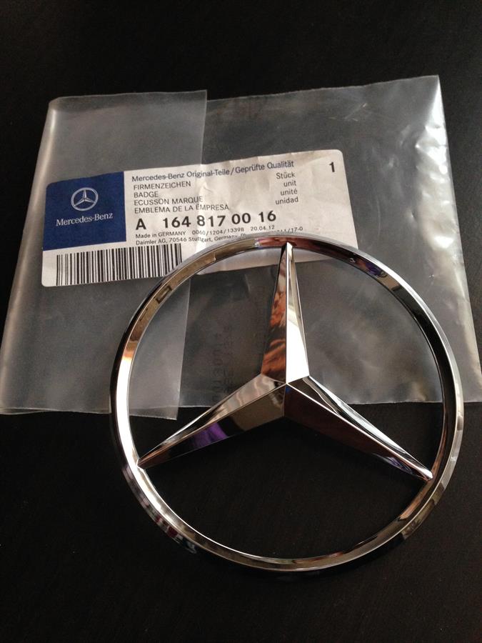 Emblemat na klapę bagaznika (znaczek firmowy) Mercedes GL SUV (X164) (2006 - 2012) cena, od 35,66 USD