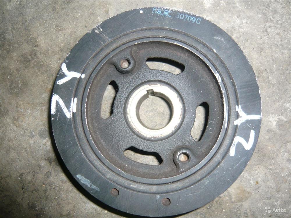 ZY0811400 Mazda Koło pasowe wału korbowego