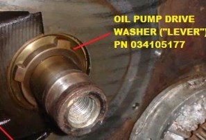 034105177 VAG Koło zębate napędu pompy oleju