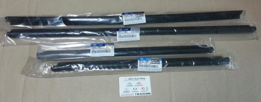 832101C001 Hyundai/Kia Listwa ochronna szyby opuszczanej drzwi tylnych lewych