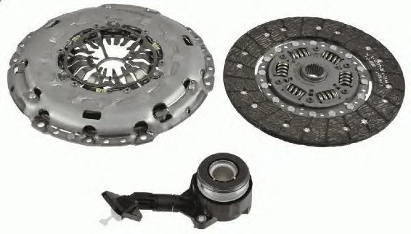 Do koszyka 3000990289 Sachs Zestaw sprzęgła (3 części)