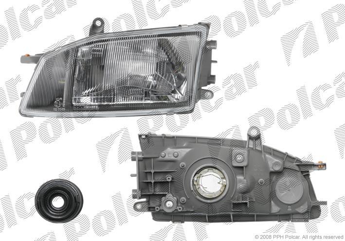 Reflektor prawy do Toyota Hiace H1, H2