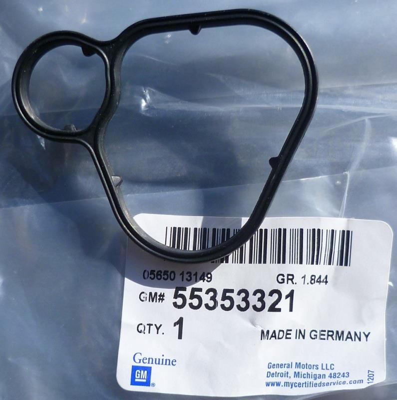 55353321 General Motors Uszczelka adaptera filtra oleju