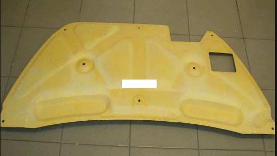 Wygluszenie maski do Mitsubishi Lancer X CY_A, CZ_A